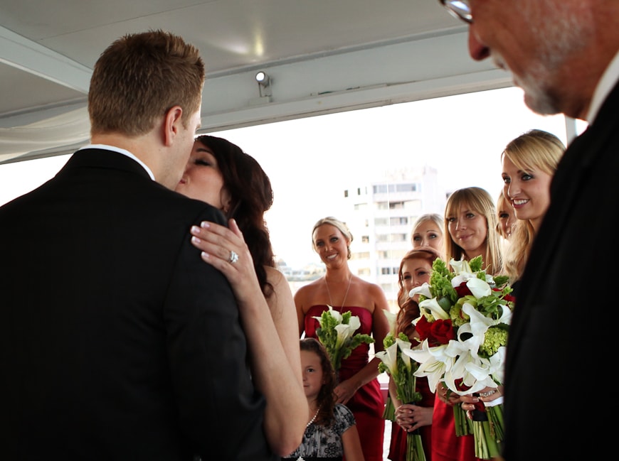 Electra Cruises wedding photo