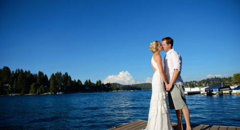 Lake Arrowhead wedding photos