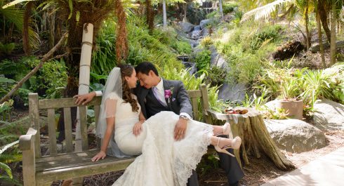 San Diego Botanic Gardens wedding
